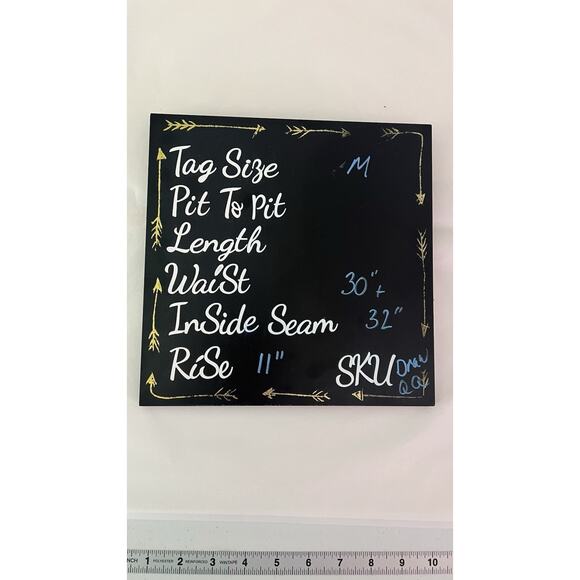 Lululemon Womens Size Medium Black Straight-Leg Mid-Rise Pant Luxtreme NEW - Picture 14 of 14